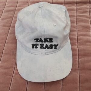 Embroidered Quote Cap